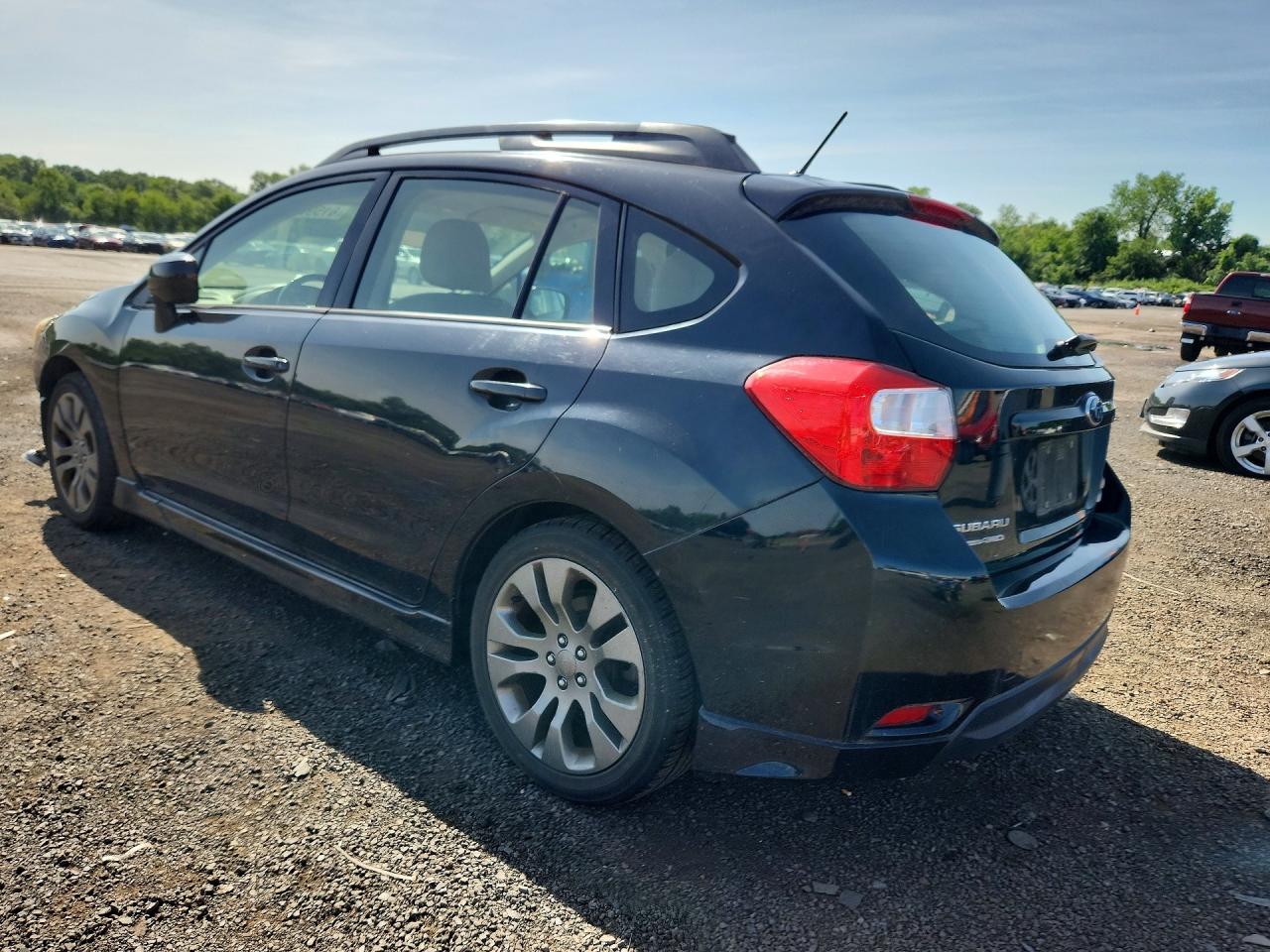 2013 Subaru Impreza Sport Premium Black vin: JF1GPAL68D2861815