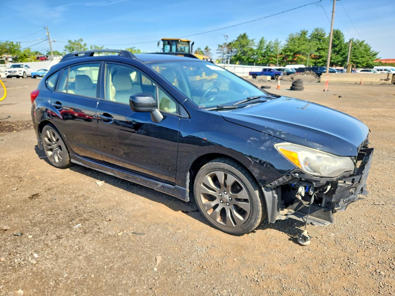2013 Subaru Impreza Sport Premium Black vin: JF1GPAL68D2861815