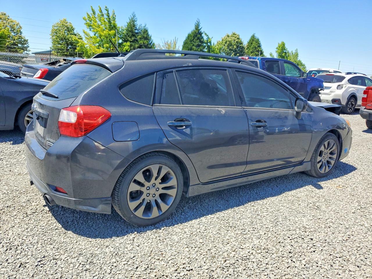 2013 Subaru Impreza Sport Premium Charcoal vin: JF1GPAL68D2872880