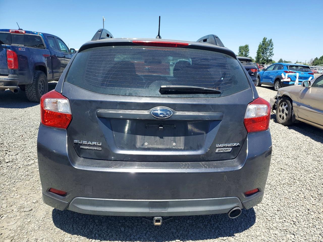 2013 Subaru Impreza Sport Premium Charcoal vin: JF1GPAL68D2872880