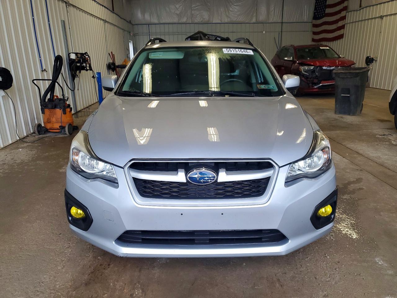 2013 Subaru Impreza Sport Premium Silver vin: JF1GPAL68D2878663