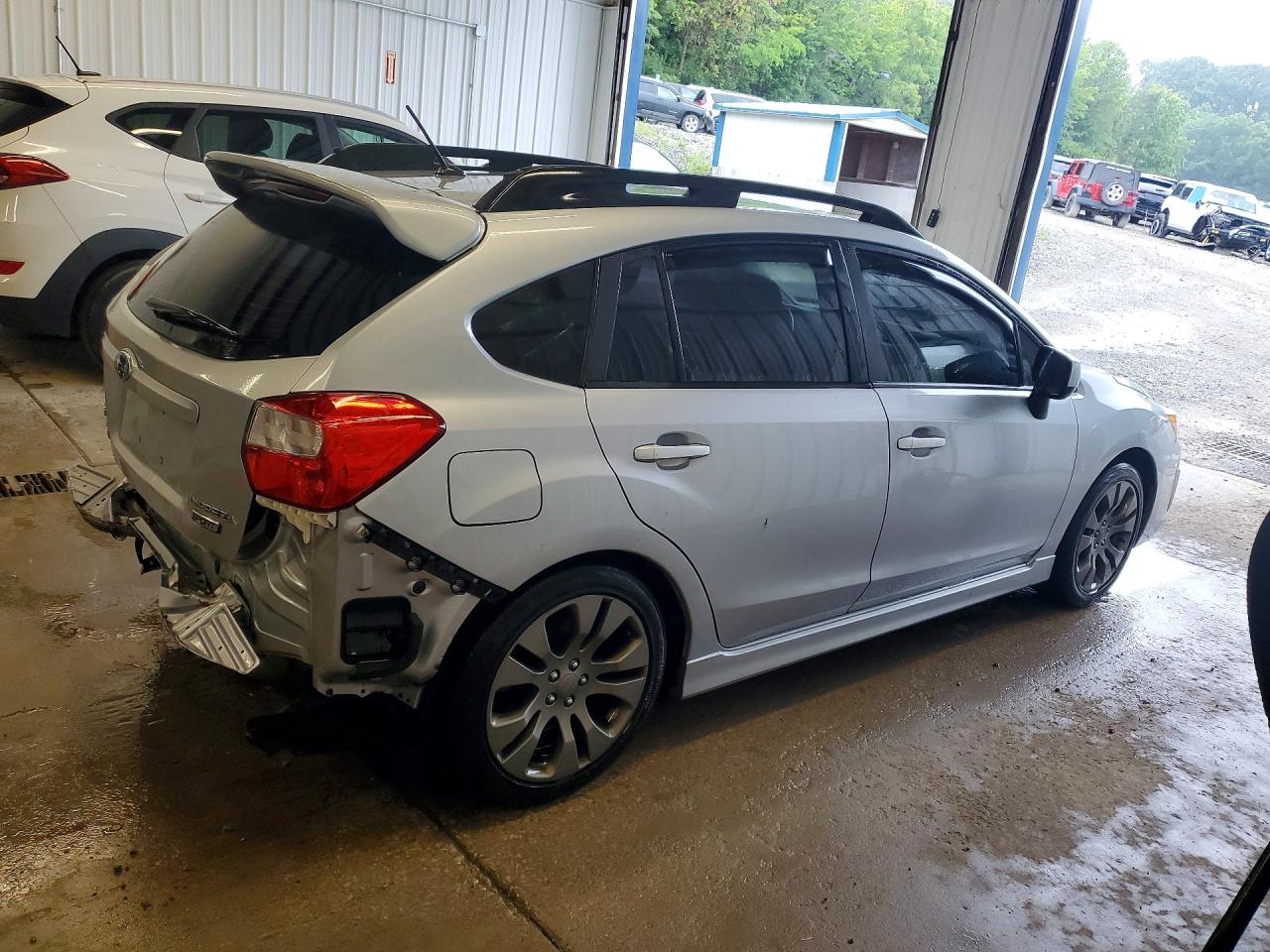 2013 Subaru Impreza Sport Premium Silver vin: JF1GPAL68D2878663