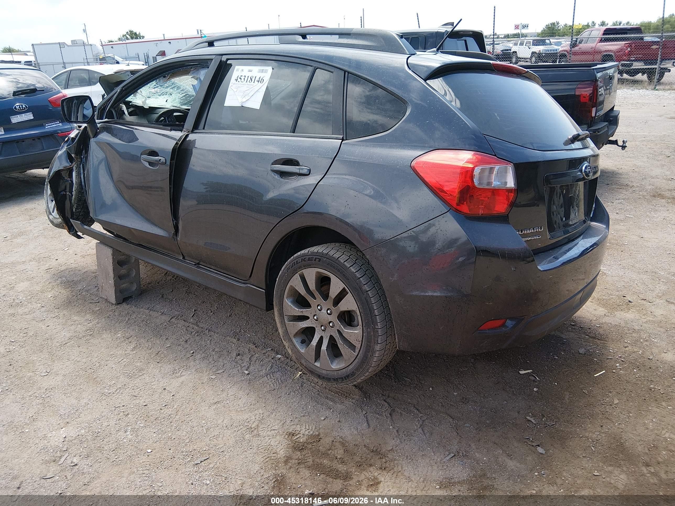 2013 Subaru Impreza 2.0i Sport Premium Dark Blue vin: JF1GPAL68D2891154