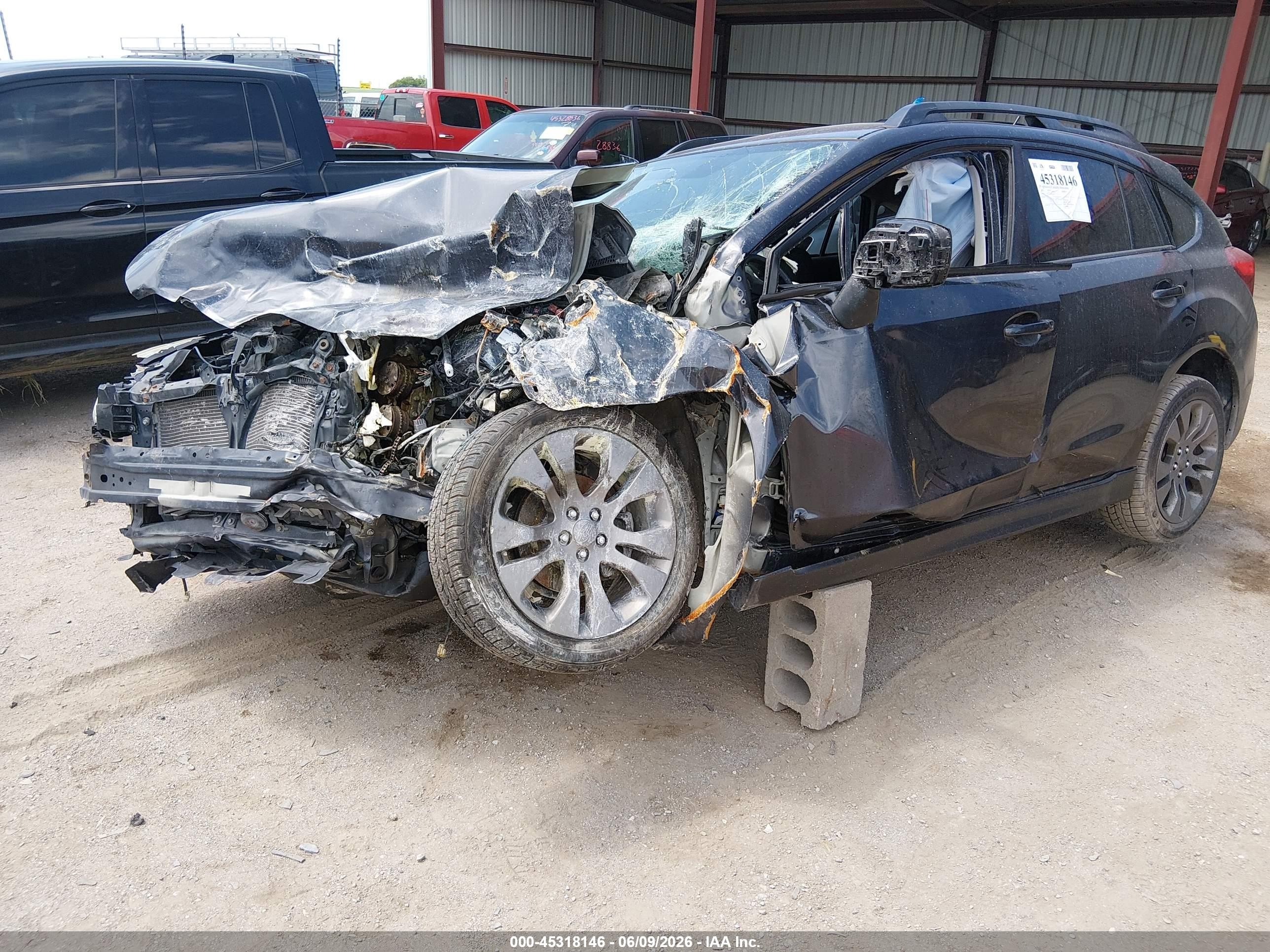 2013 Subaru Impreza 2.0i Sport Premium Dark Blue vin: JF1GPAL68D2891154