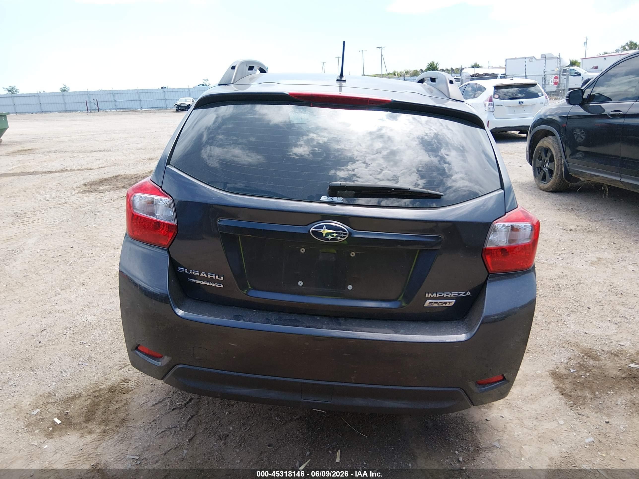 2013 Subaru Impreza 2.0i Sport Premium Dark Blue vin: JF1GPAL68D2891154