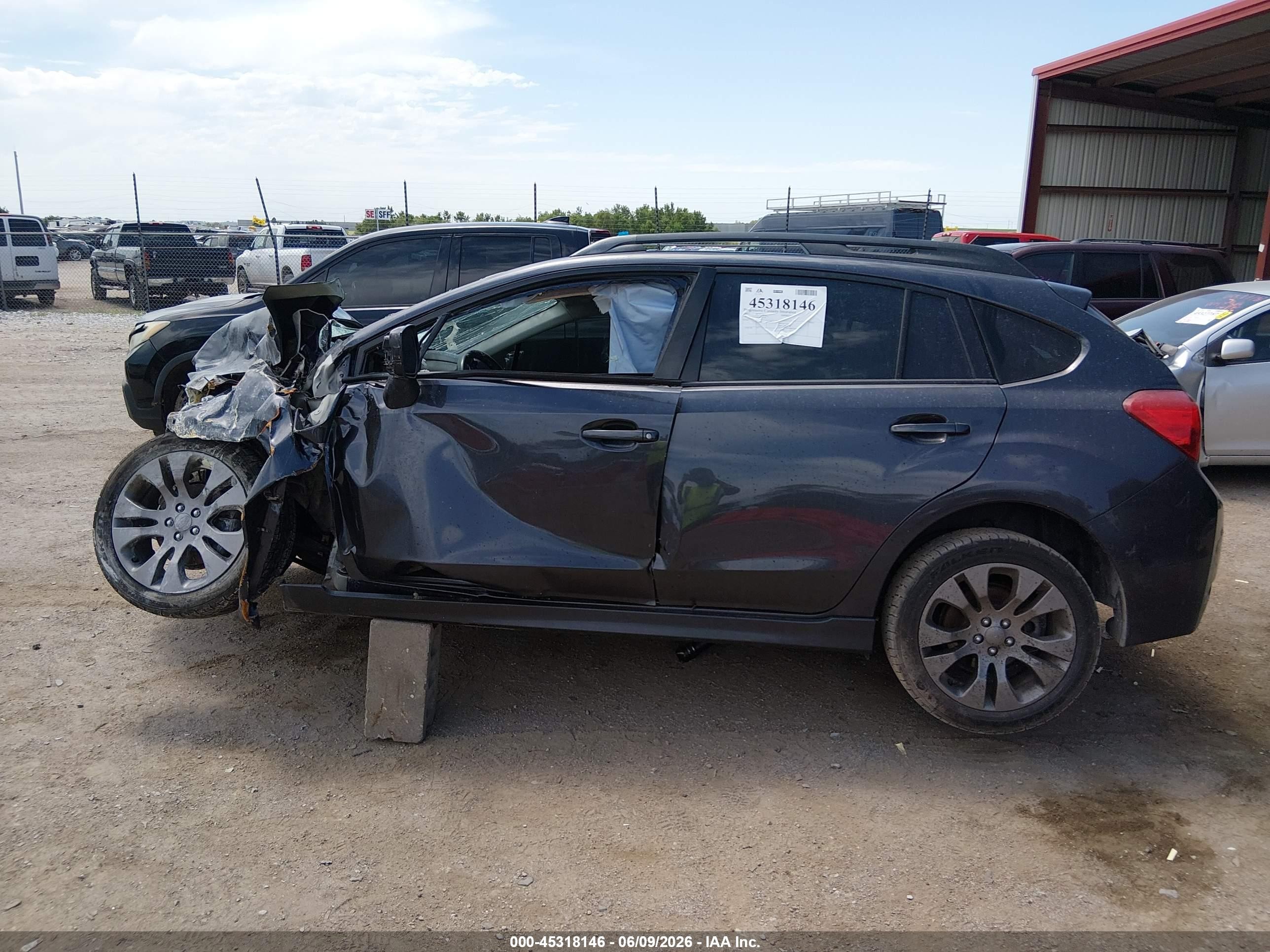 2013 Subaru Impreza 2.0i Sport Premium Dark Blue vin: JF1GPAL68D2891154
