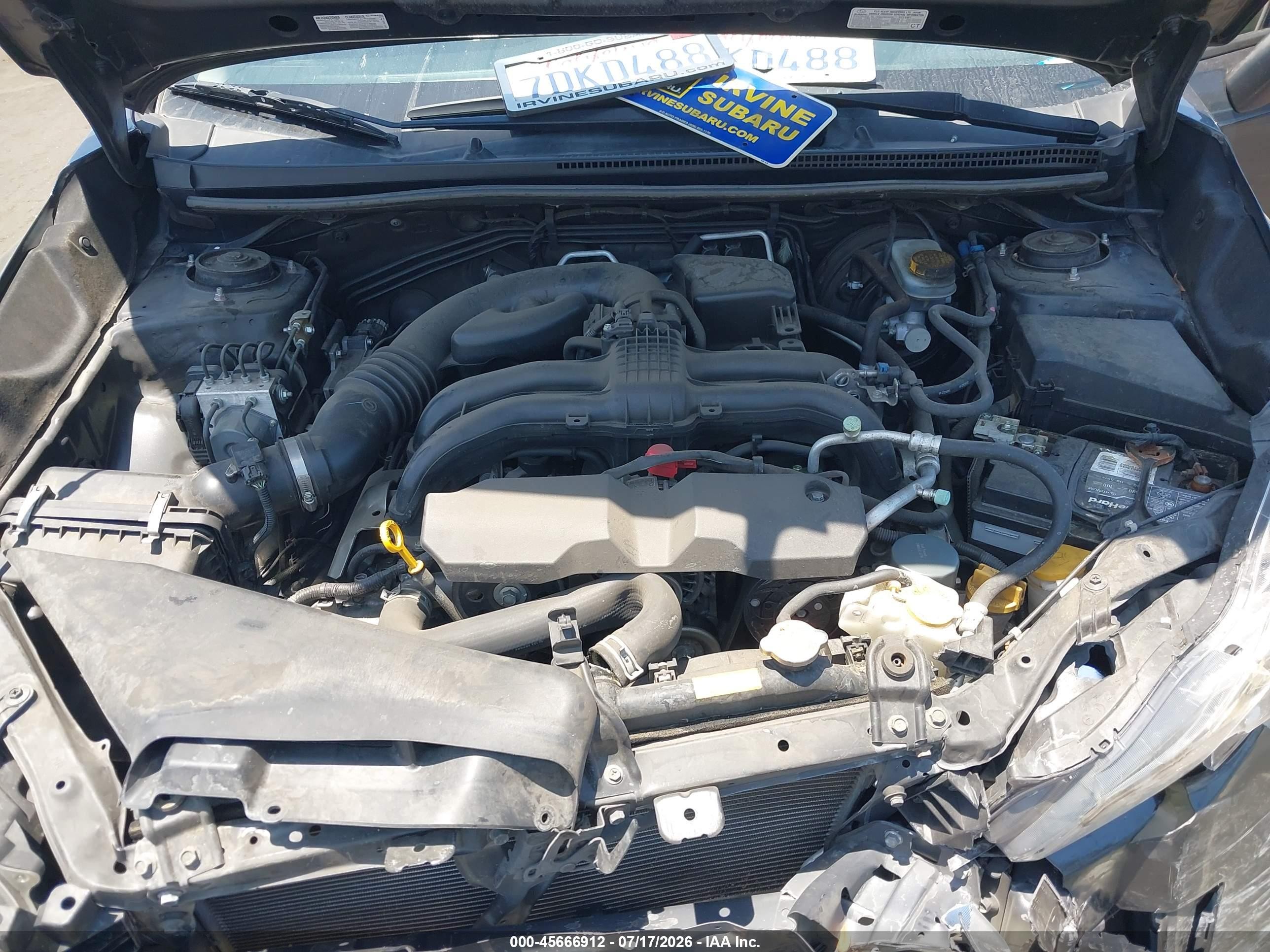 2014 Subaru Impreza 2.0i Sport Premium Gray vin: JF1GPAL68E8224373