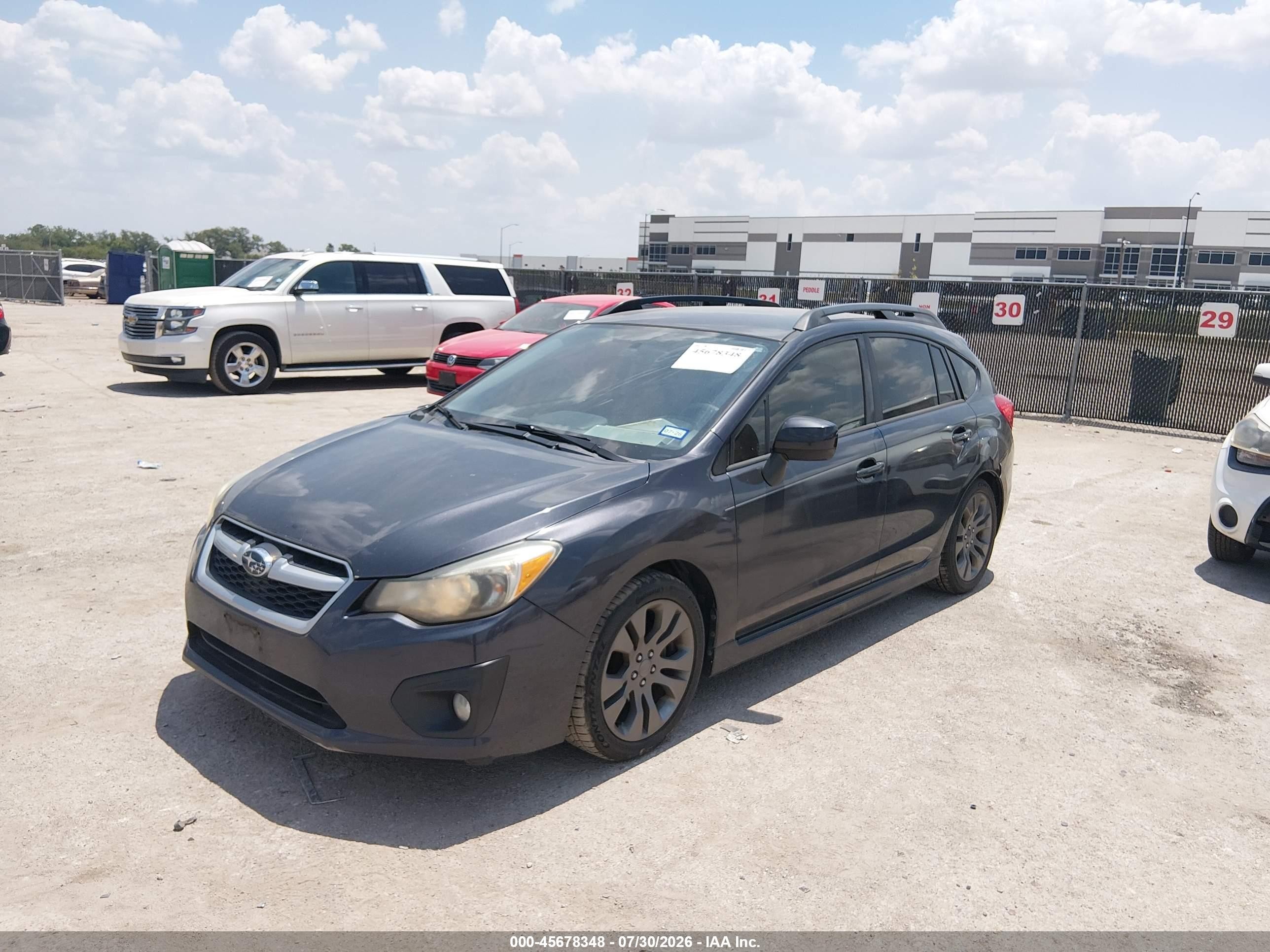 2014 Subaru Impreza 2.0i Sport Premium Серый vin: JF1GPAL68E8302604