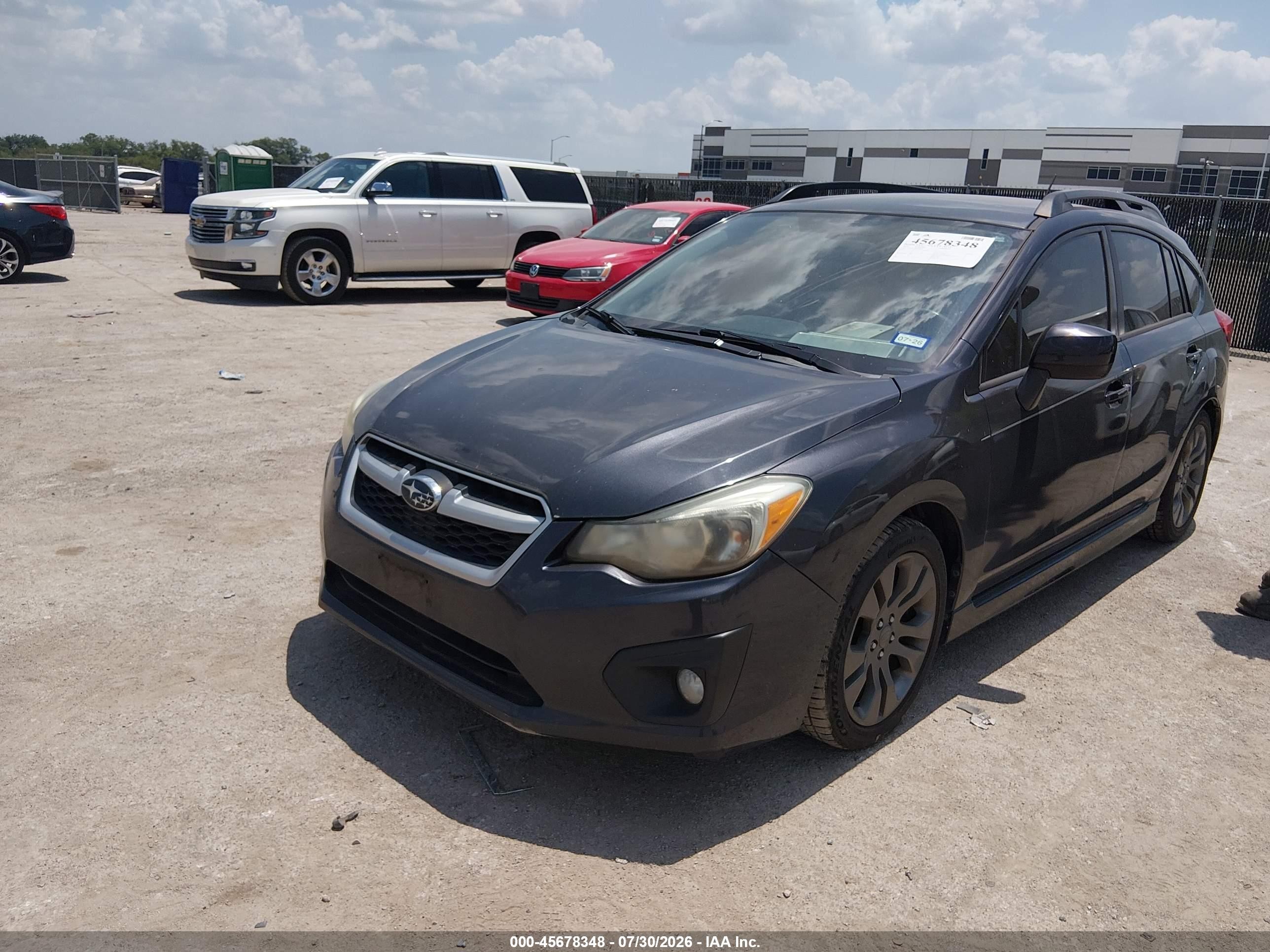 2014 Subaru Impreza 2.0i Sport Premium Серый vin: JF1GPAL68E8302604