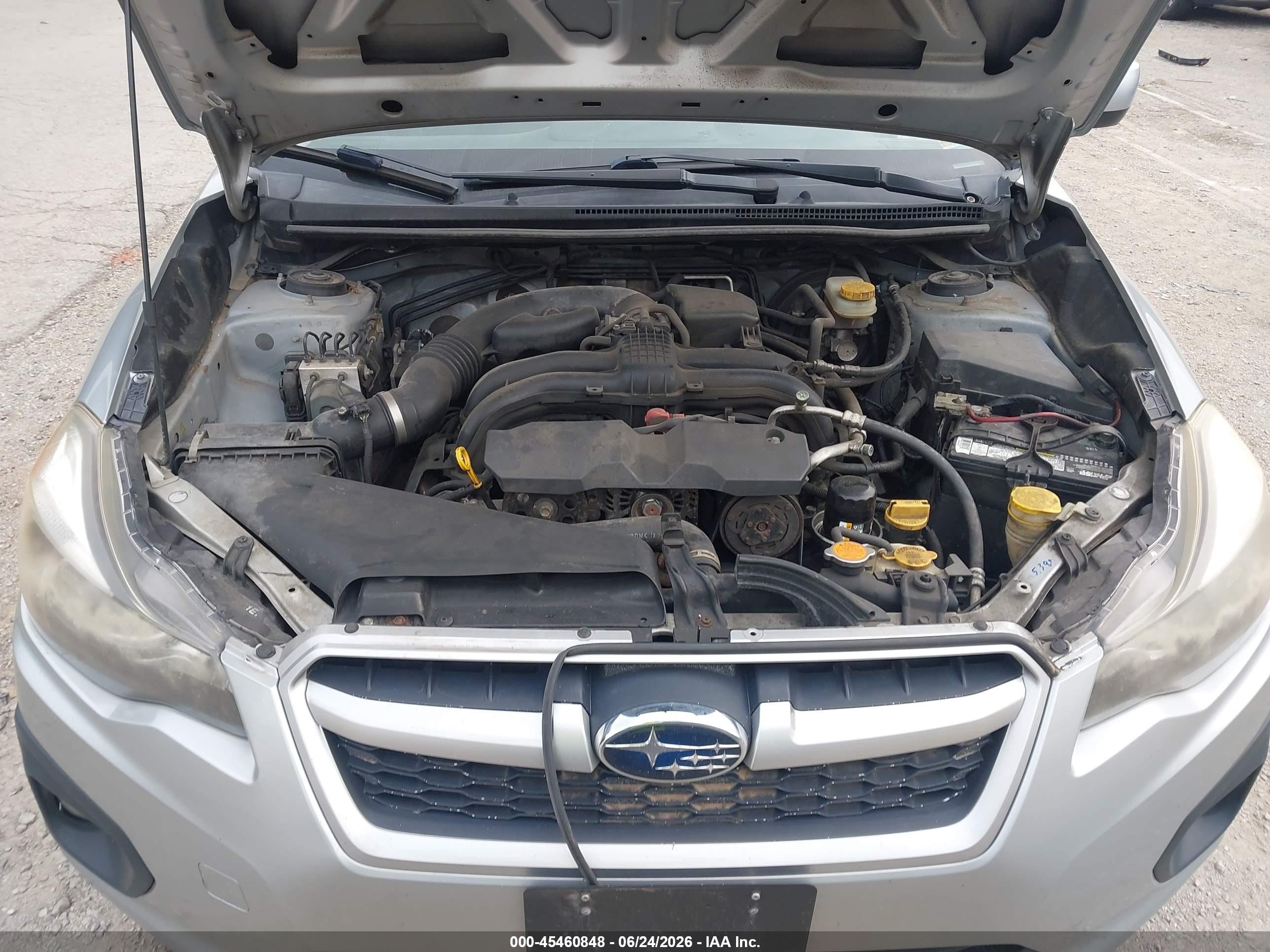 2012 Subaru Impreza 2.0i Sport Premium Silver vin: JF1GPAL69CG204734