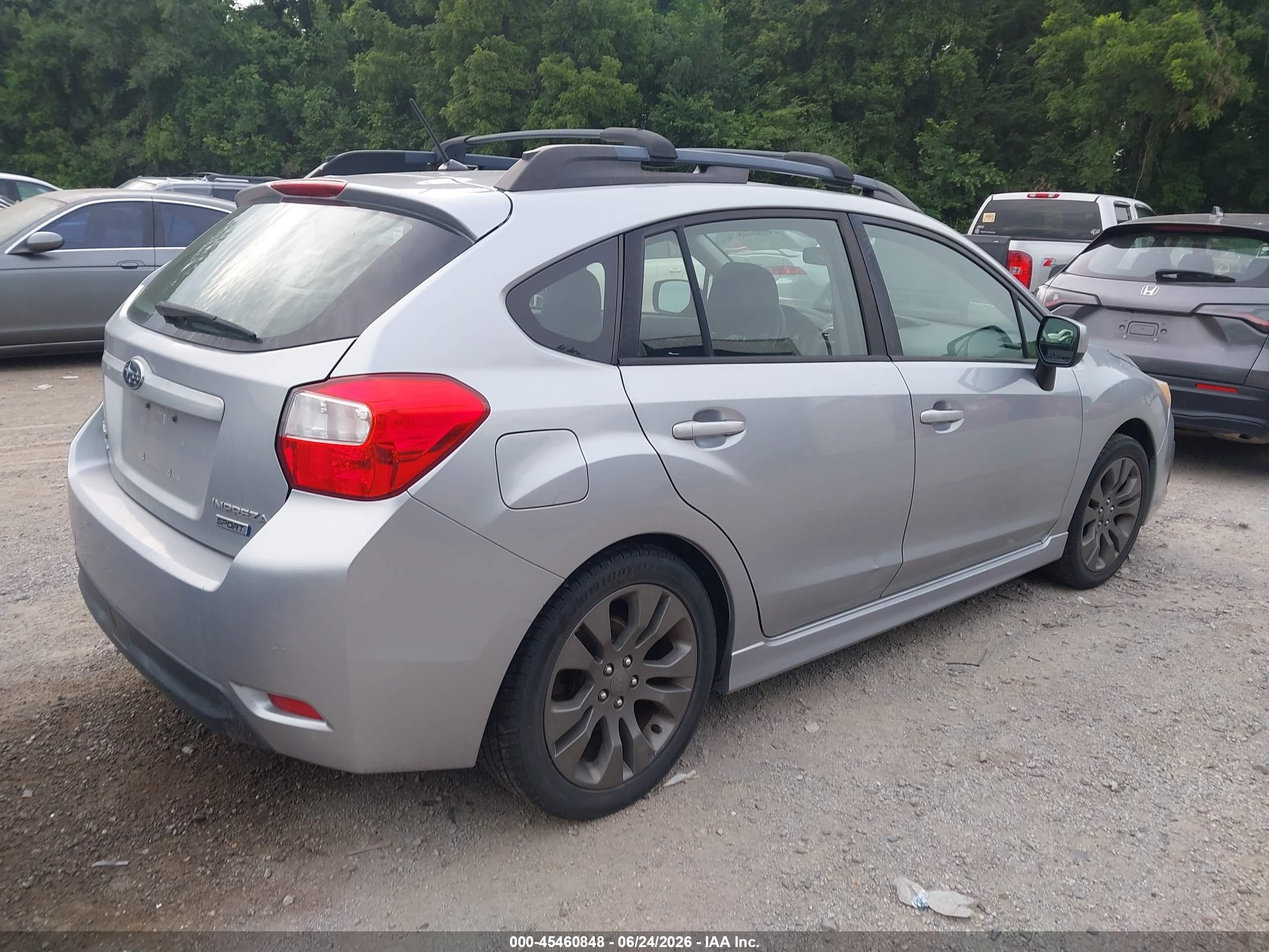 2012 Subaru Impreza 2.0i Sport Premium Silver vin: JF1GPAL69CG204734