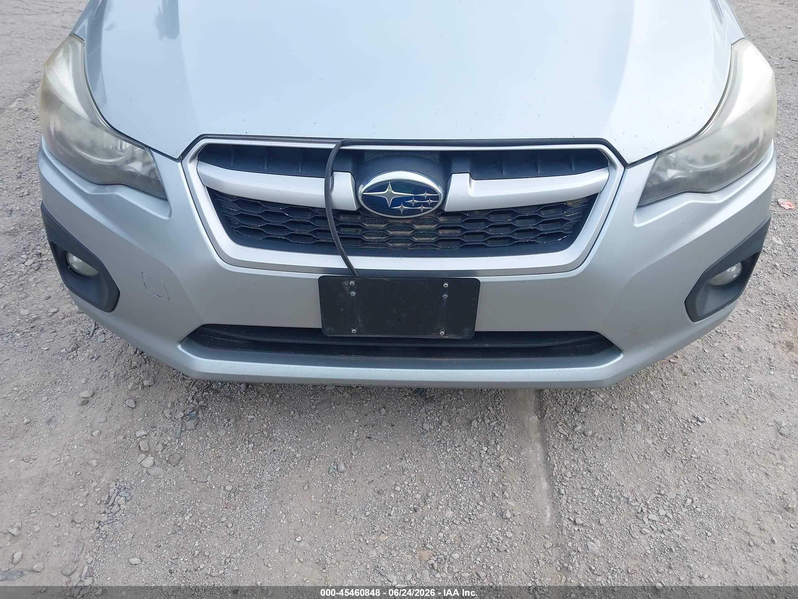 2012 Subaru Impreza 2.0i Sport Premium Silver vin: JF1GPAL69CG204734