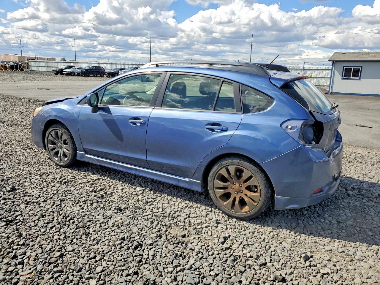 2012 Subaru Impreza Sport Premium Blue vin: JF1GPAL69CG227415
