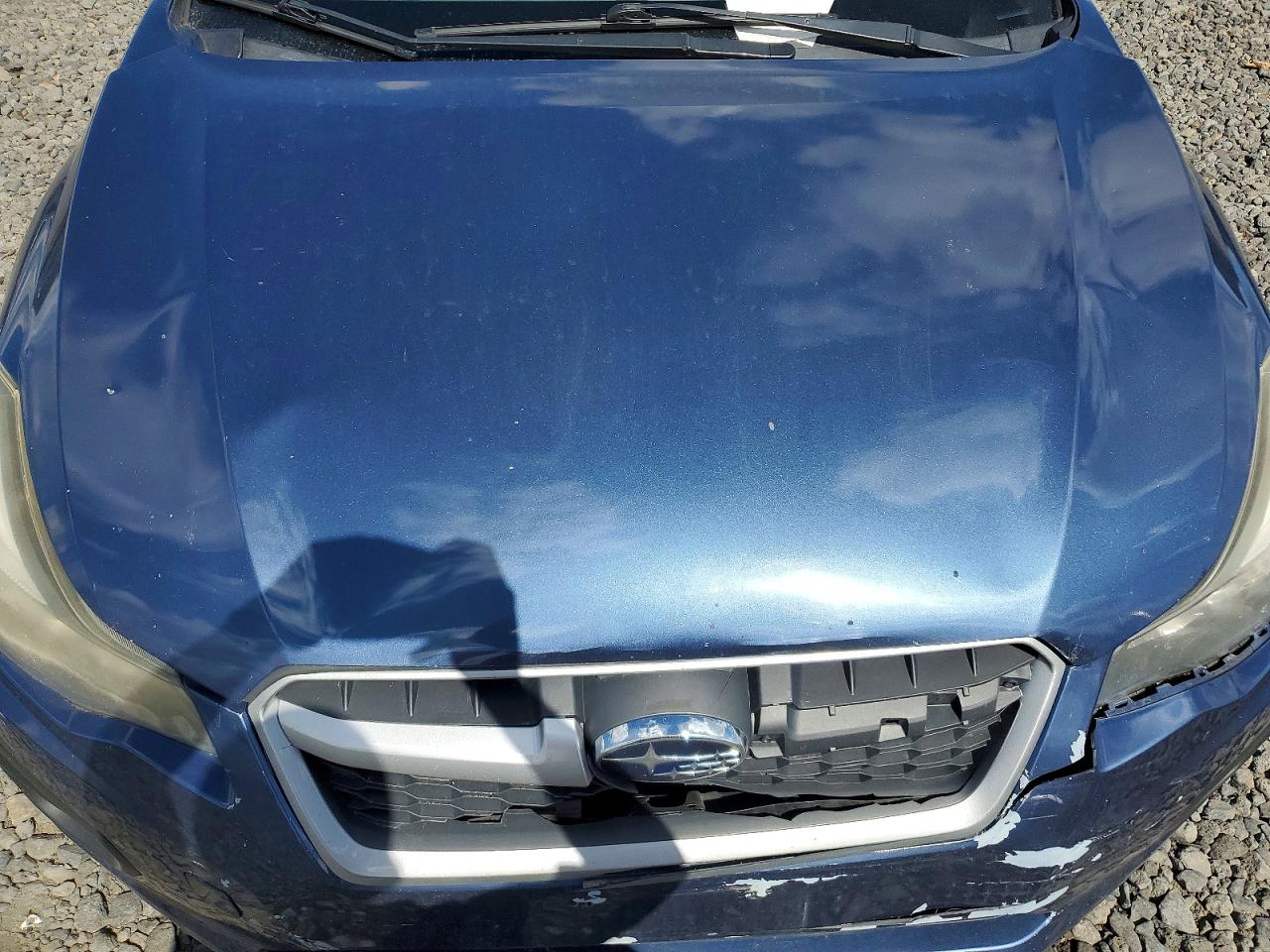 2012 Subaru Impreza Sport Premium Blue vin: JF1GPAL69CG227415