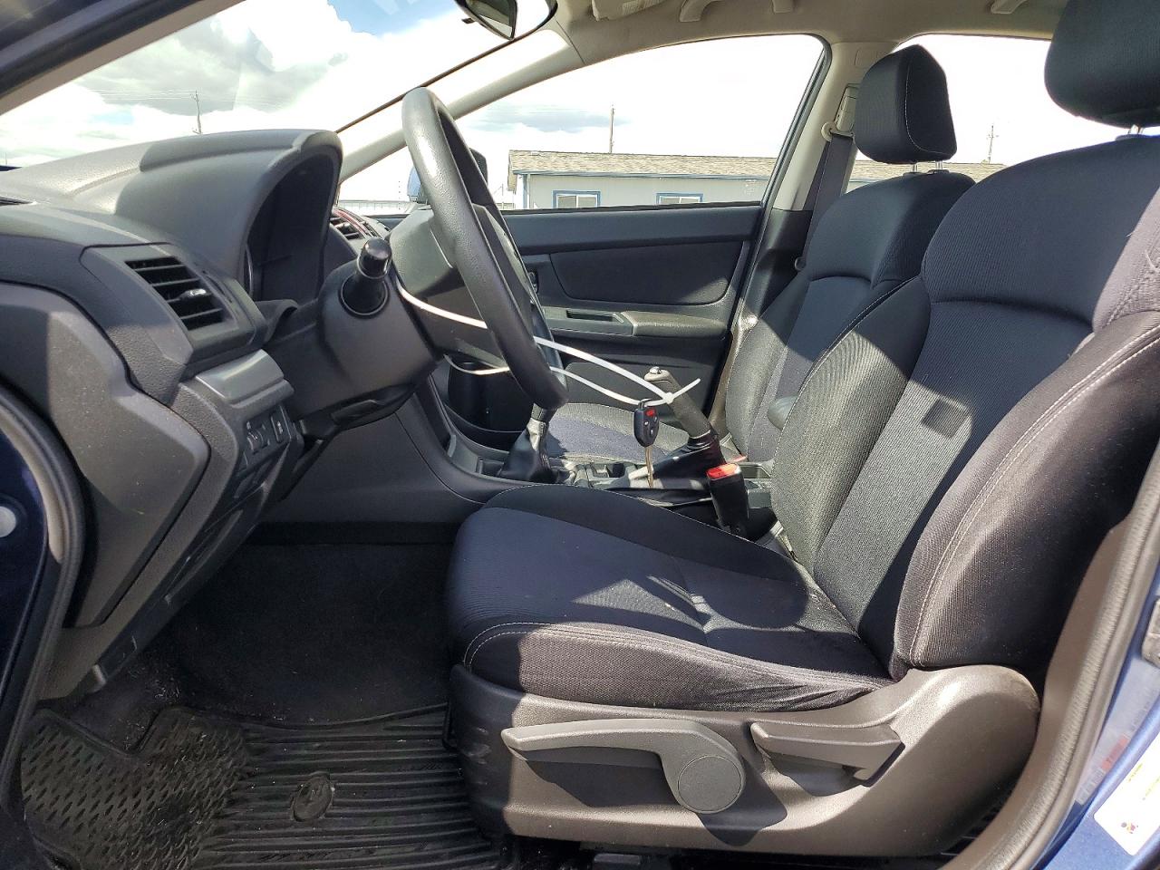2012 Subaru Impreza Sport Premium Blue vin: JF1GPAL69CG227415