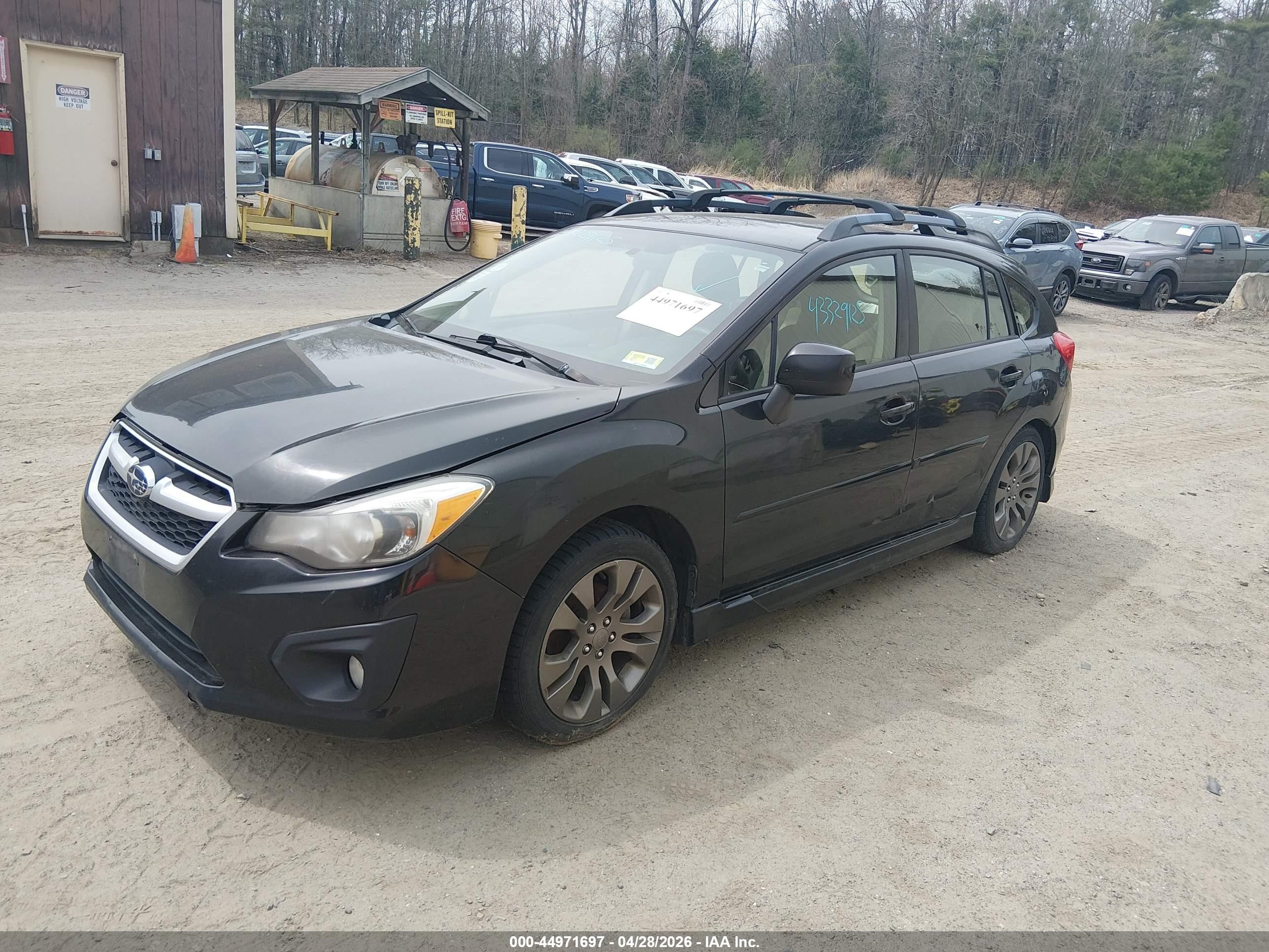 2012 Subaru Impreza 2.0i Sport Premium Черный vin: JF1GPAL69CG240620