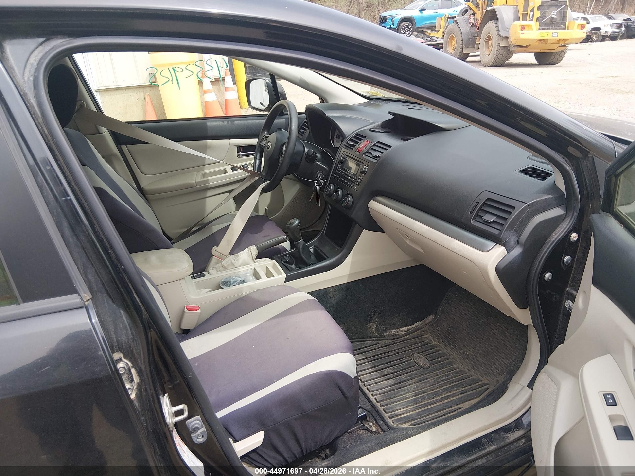 2012 Subaru Impreza 2.0i Sport Premium Черный vin: JF1GPAL69CG240620