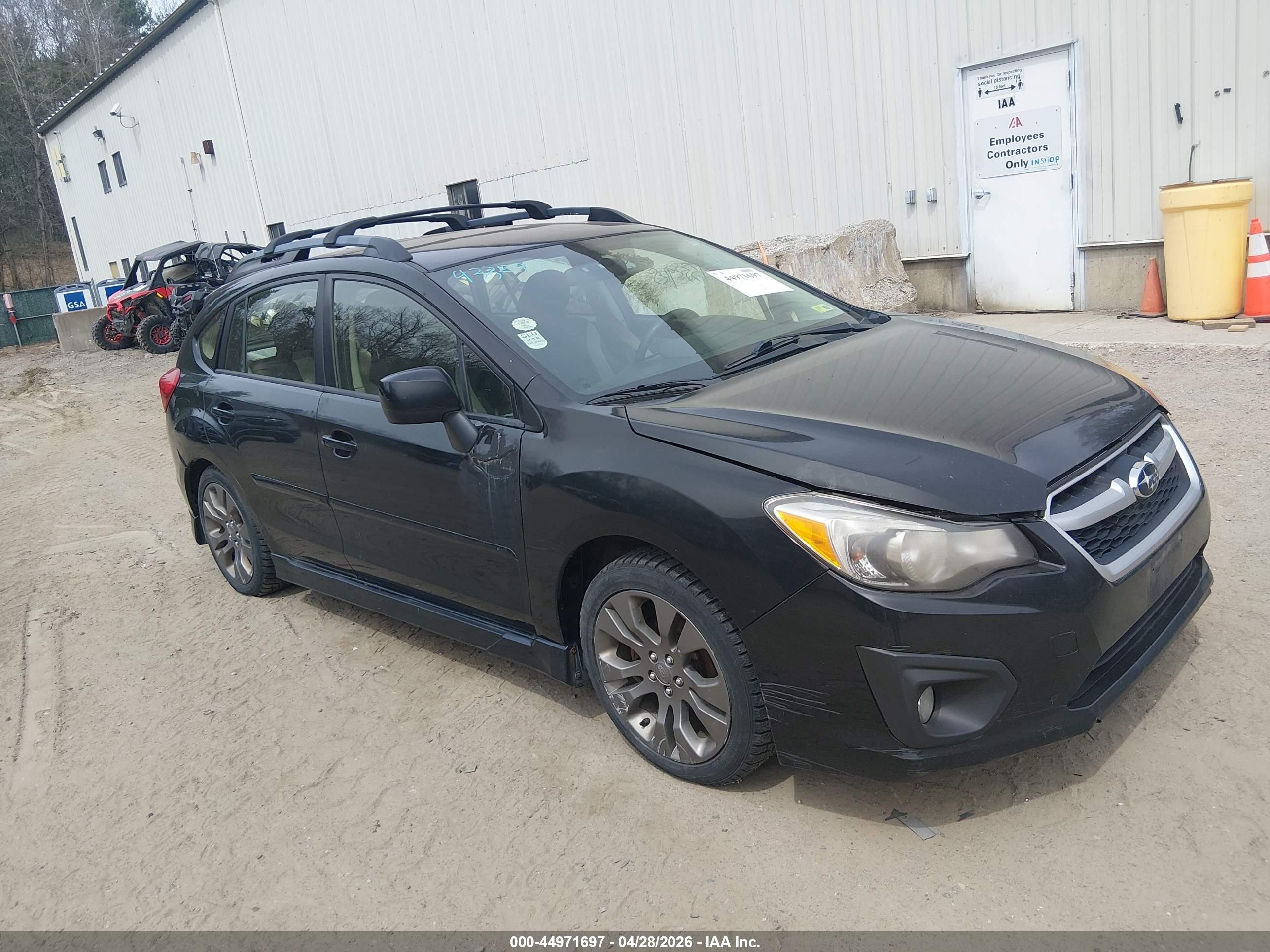 2012 Subaru Impreza 2.0i Sport Premium Black vin: JF1GPAL69CG240620