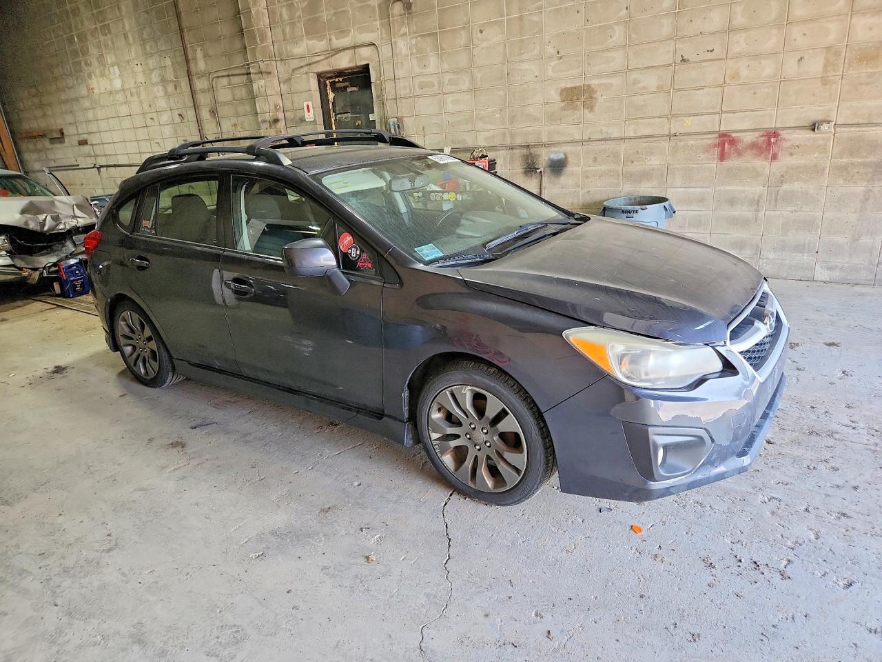 2012 Subaru Impreza Sport Premium Charcoal vin: JF1GPAL69CH207031