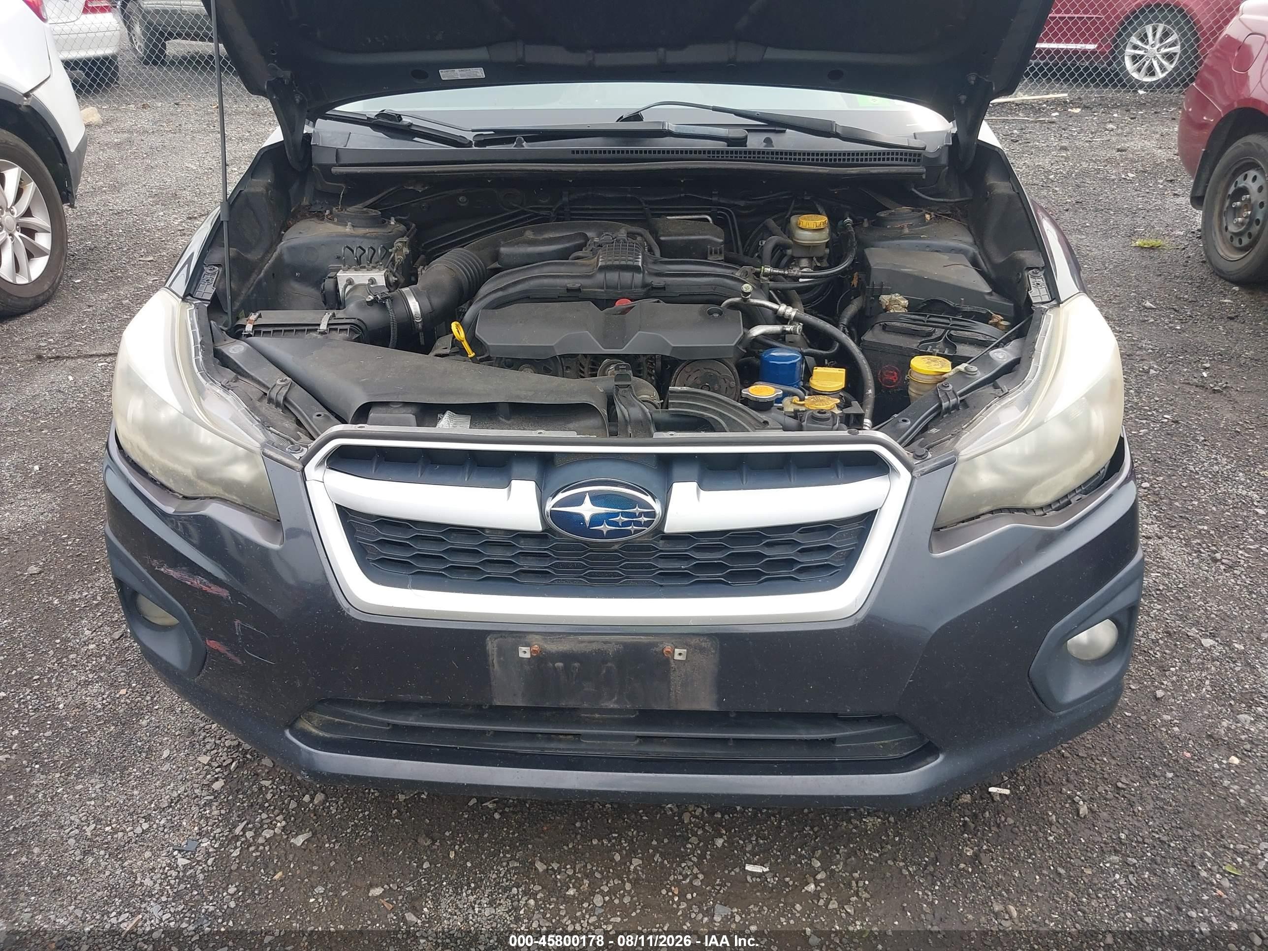 2012 Subaru Impreza 2.0i Sport Premium Gray vin: JF1GPAL69CH208843