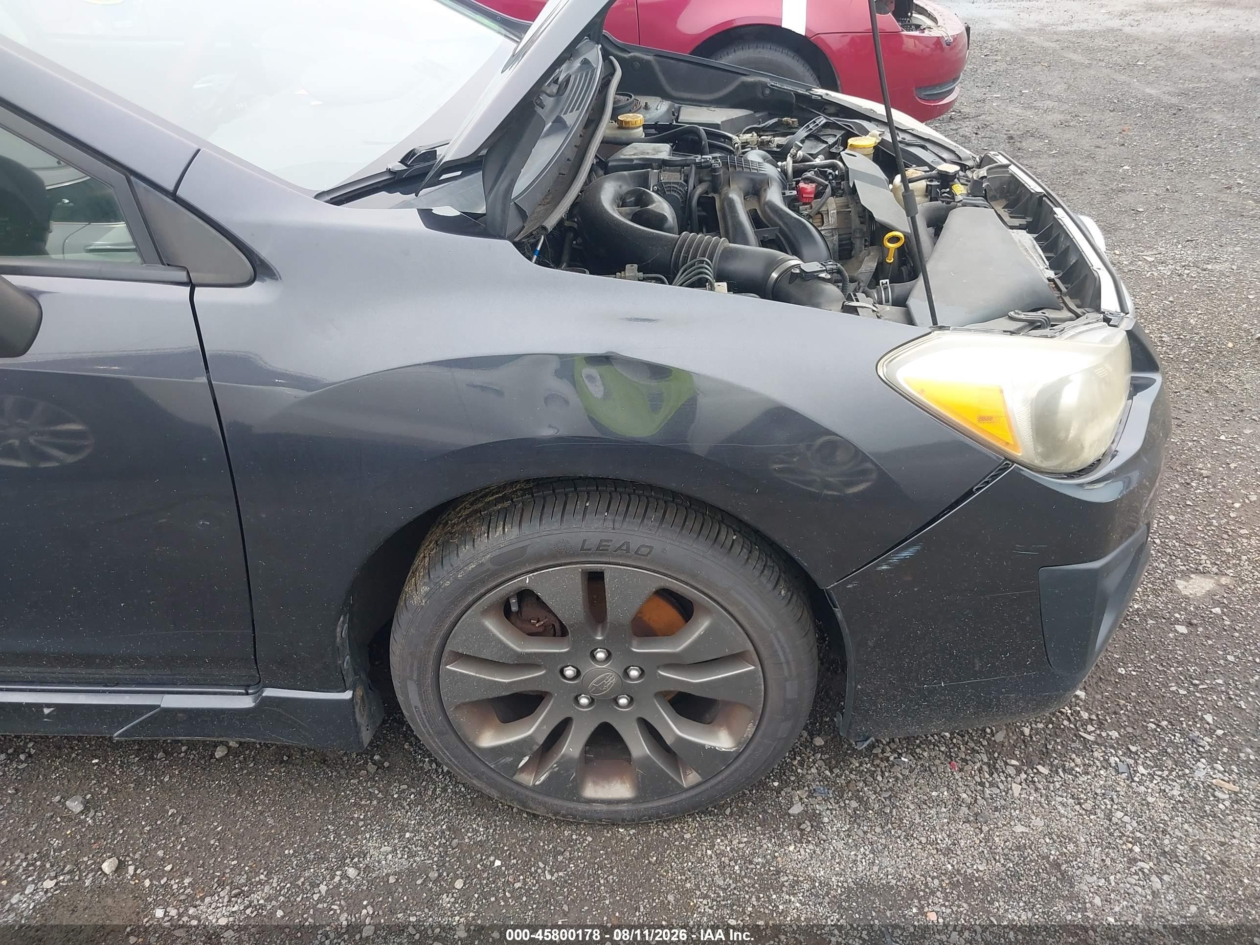 2012 Subaru Impreza 2.0i Sport Premium Gray vin: JF1GPAL69CH208843