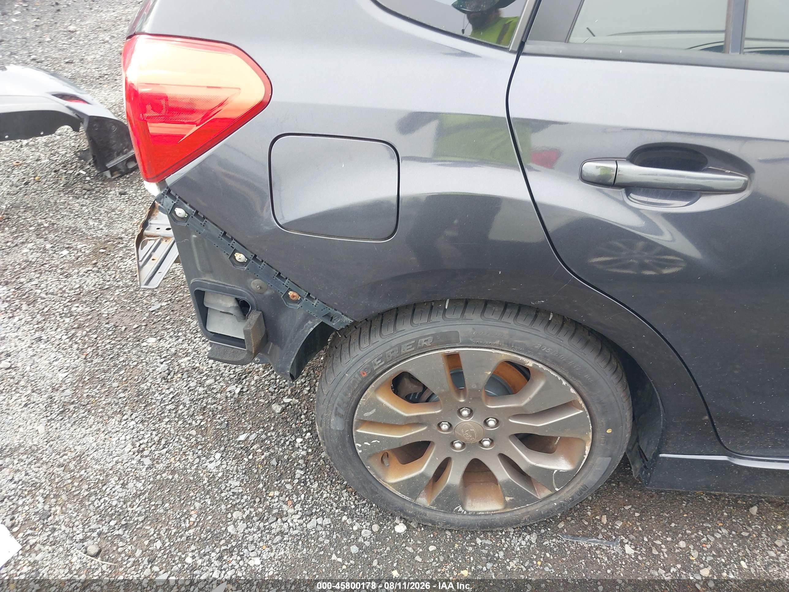 2012 Subaru Impreza 2.0i Sport Premium Gray vin: JF1GPAL69CH208843