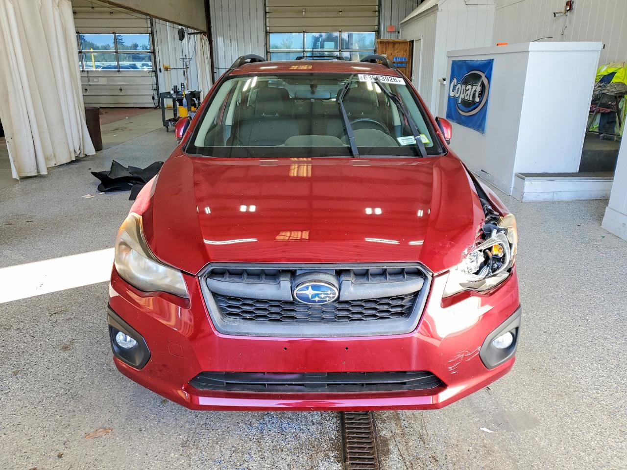2013 Subaru Impreza Sport Premium Red vin: JF1GPAL69D1871971