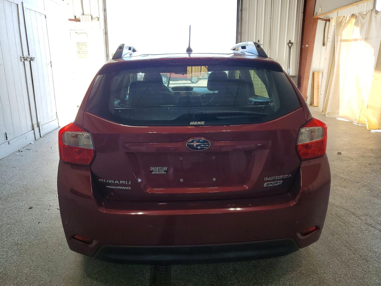 2013 Subaru Impreza Sport Premium Red vin: JF1GPAL69D1871971