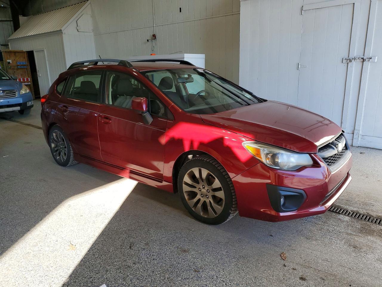2013 Subaru Impreza Sport Premium Red vin: JF1GPAL69D1871971