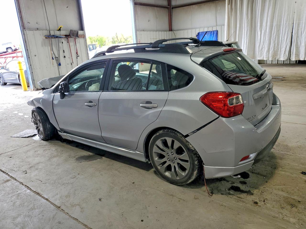 2013 Subaru Impreza Sport Premium Silver vin: JF1GPAL69D2813286