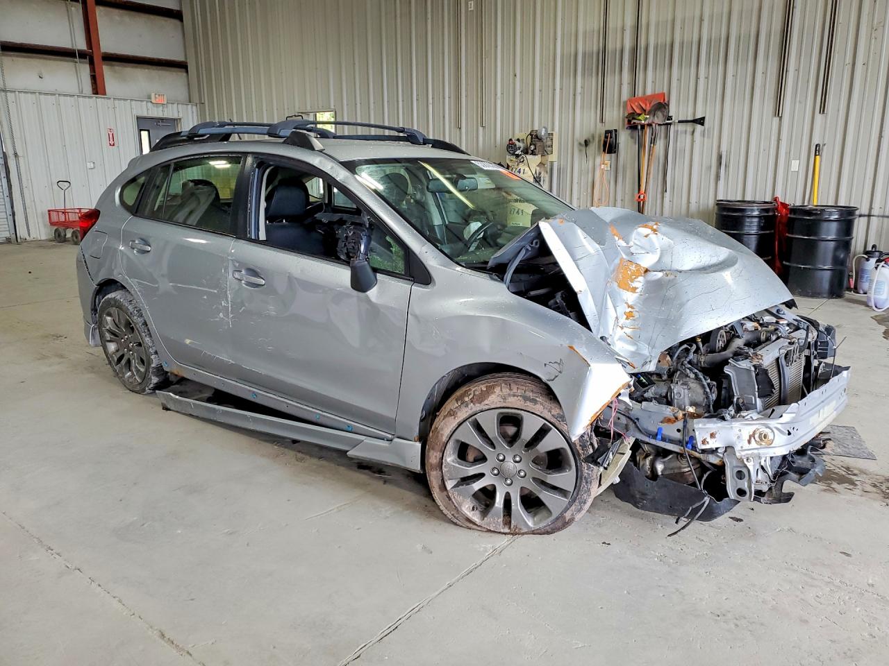 2013 Subaru Impreza Sport Premium Silver vin: JF1GPAL69D2813286