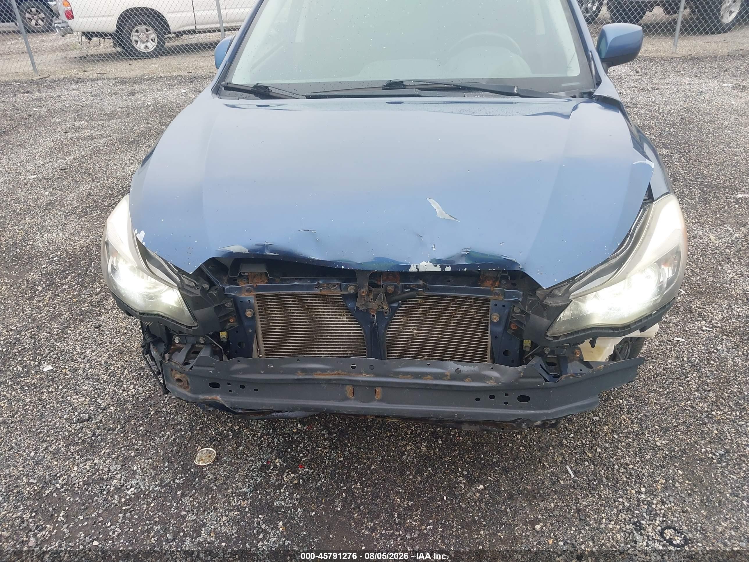 2013 Subaru Impreza 2.0i Sport Premium Blue vin: JF1GPAL69D2859233
