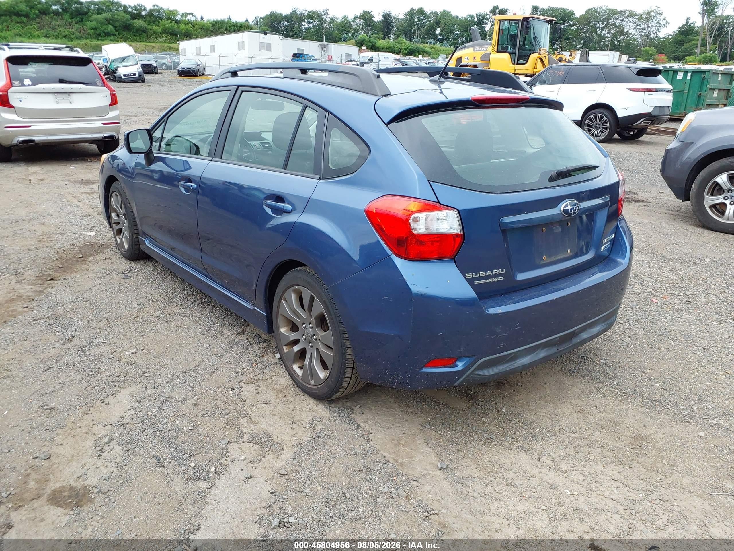2013 Subaru Impreza 2.0i Sport Premium Blue vin: JF1GPAL69DH206155