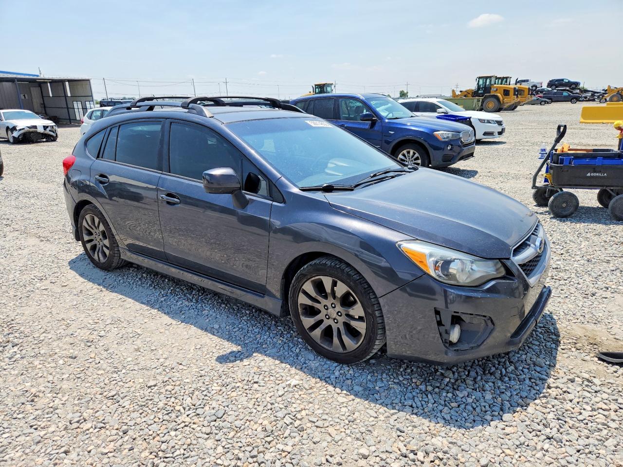 2013 Subaru Impreza Sport Premium Угольный vin: JF1GPAL69DH208679