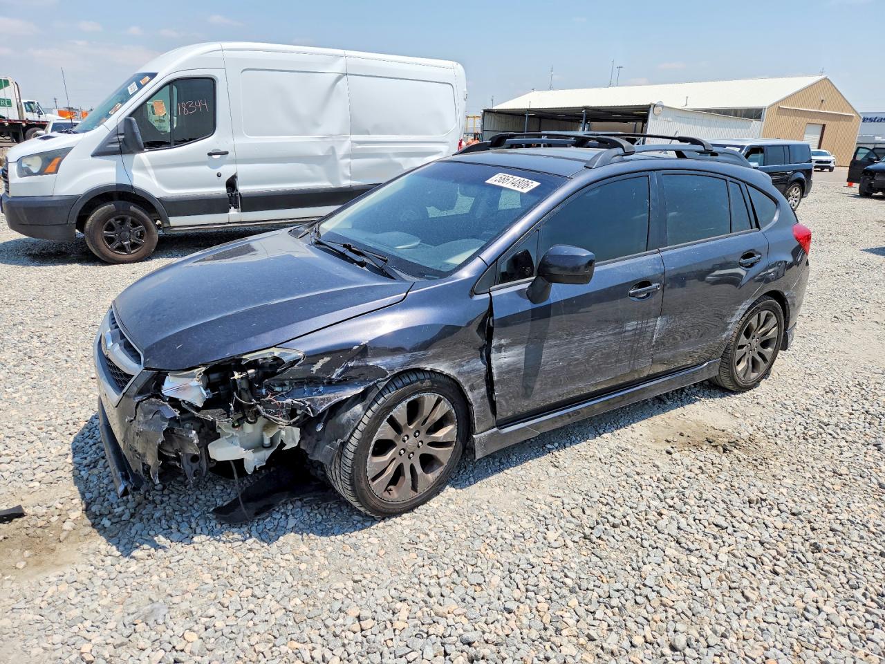 2013 Subaru Impreza Sport Premium Charcoal vin: JF1GPAL69DH208679