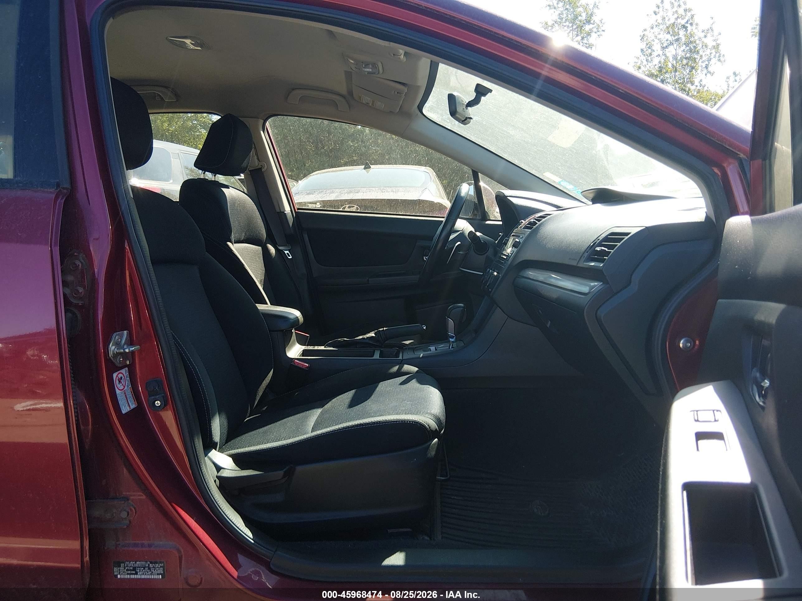 2014 Subaru Impreza 2.0i Sport Premium Red vin: JF1GPAL69E8222194