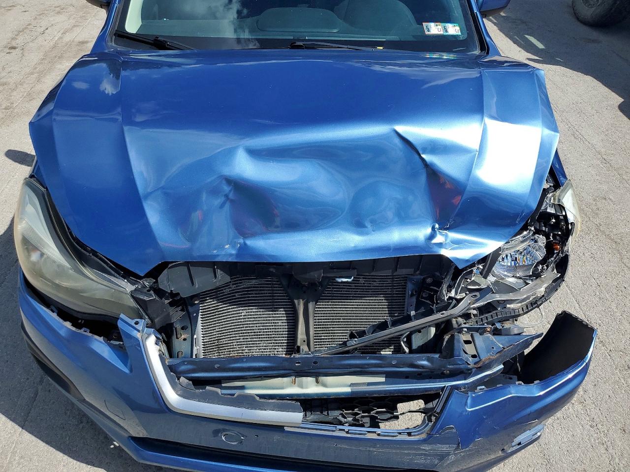 2014 Subaru Impreza Sport Premium Blue vin: JF1GPAL69E8270553
