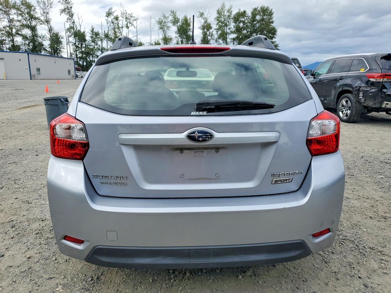 2014 Subaru Impreza Sport Premium Silver vin: JF1GPAL69E8316060