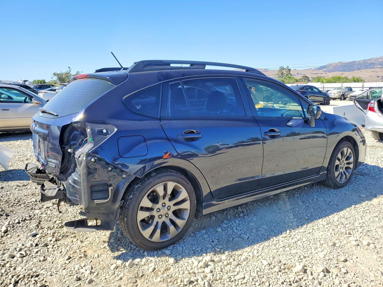 2014 Subaru Impreza Sport Premium Blue vin: JF1GPAL69EG227658