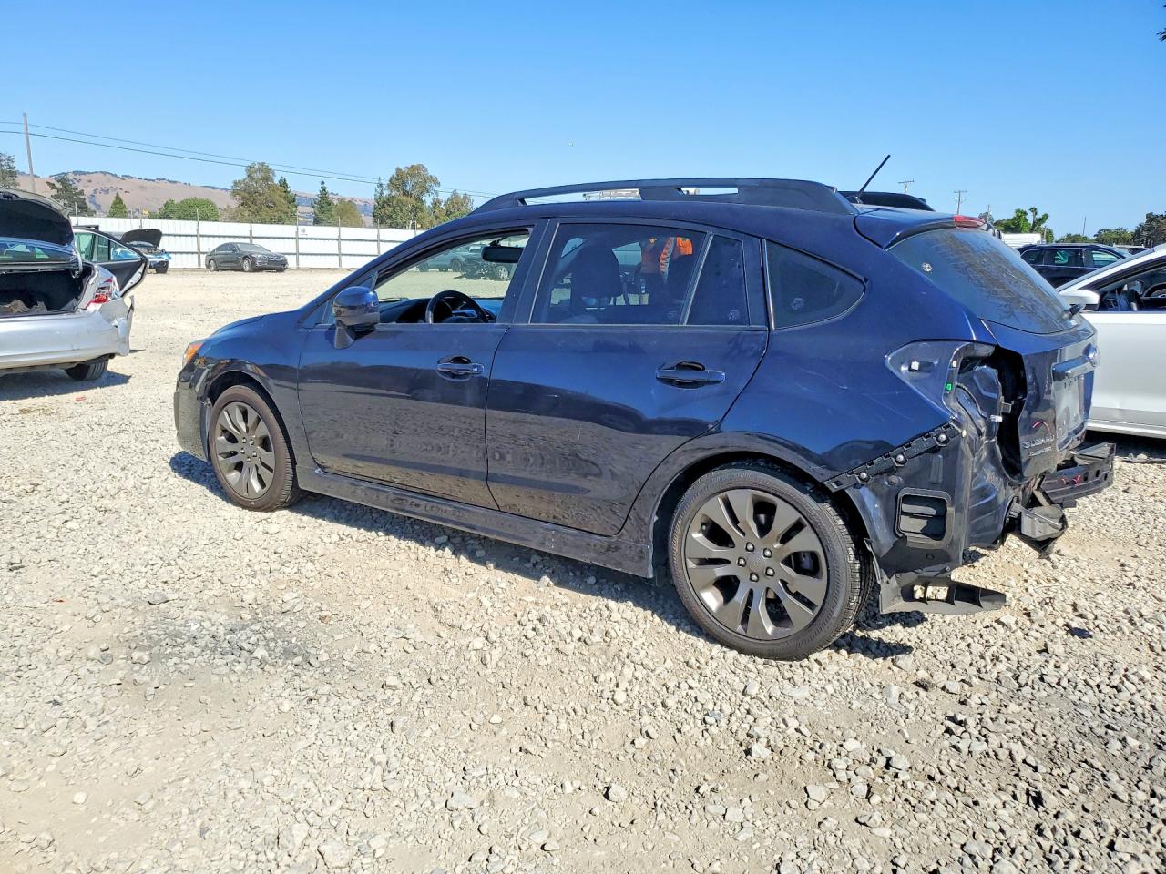2014 Subaru Impreza Sport Premium Blue vin: JF1GPAL69EG227658