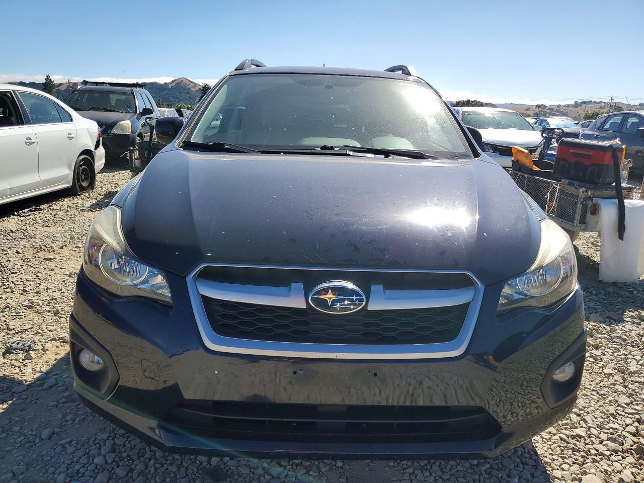 2014 Subaru Impreza Sport Premium Blue vin: JF1GPAL69EG227658
