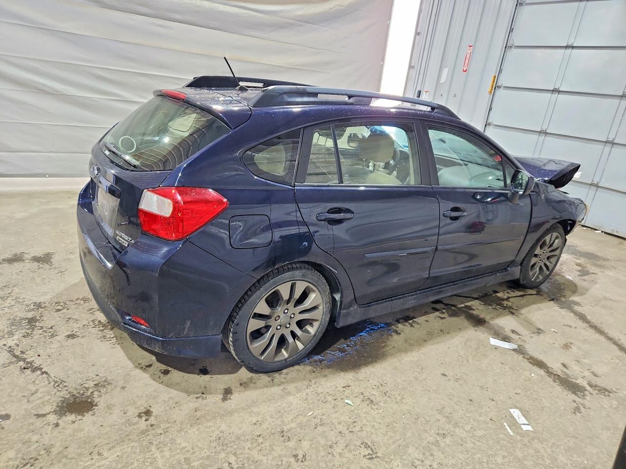 2014 Subaru Impreza Sport Premium Blue vin: JF1GPAL69EH296022