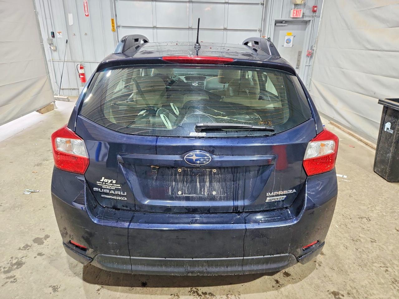 2014 Subaru Impreza Sport Premium Blue vin: JF1GPAL69EH296022