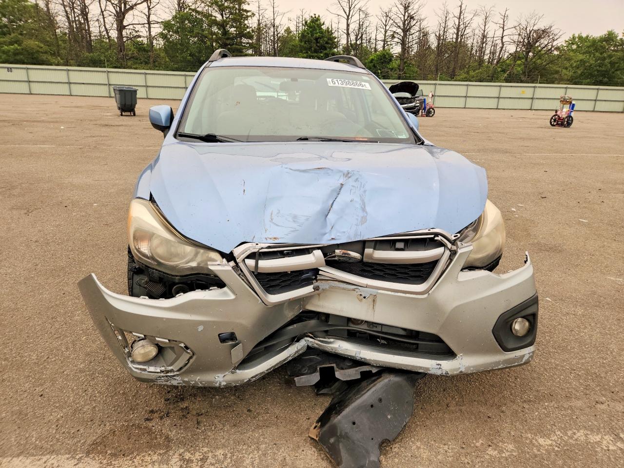 2012 Subaru Impreza Sport Premium Blue vin: JF1GPAL6XCH216515