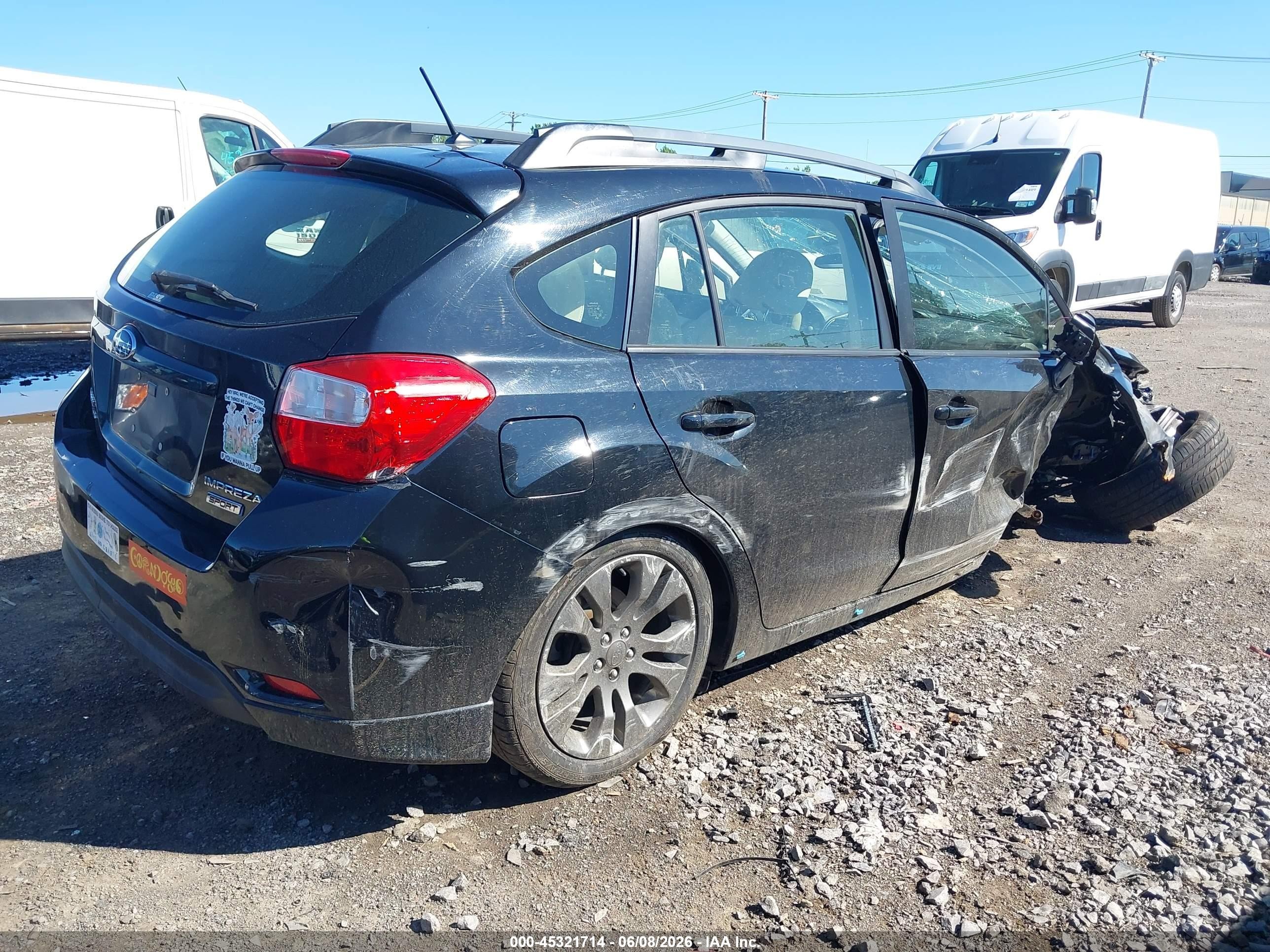 2012 Subaru Impreza 2.0i Sport Premium Black vin: JF1GPAL6XCH238191