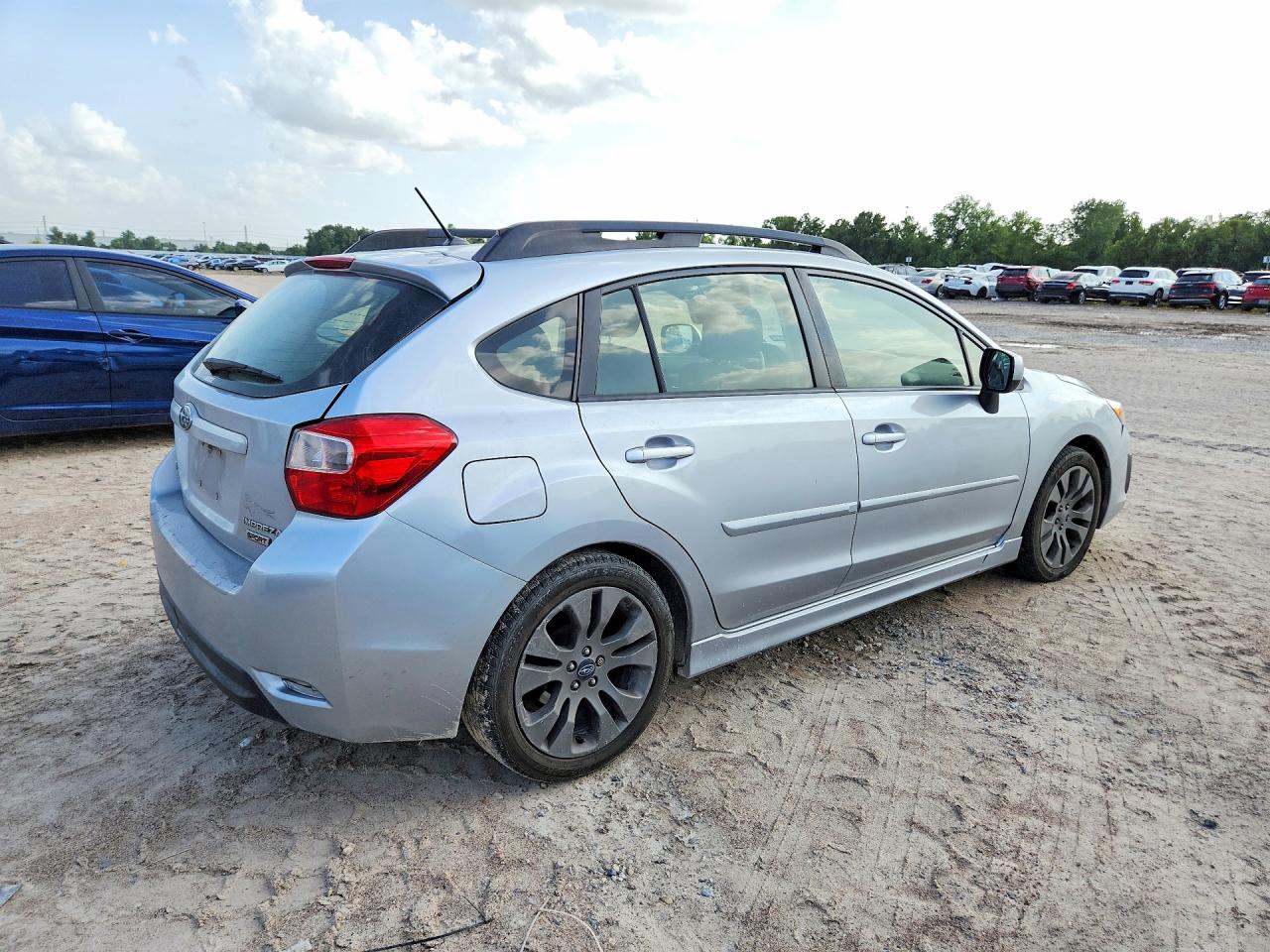 2012 Subaru Impreza Sport Premium Серебряный vin: JF1GPAL6XCH247294