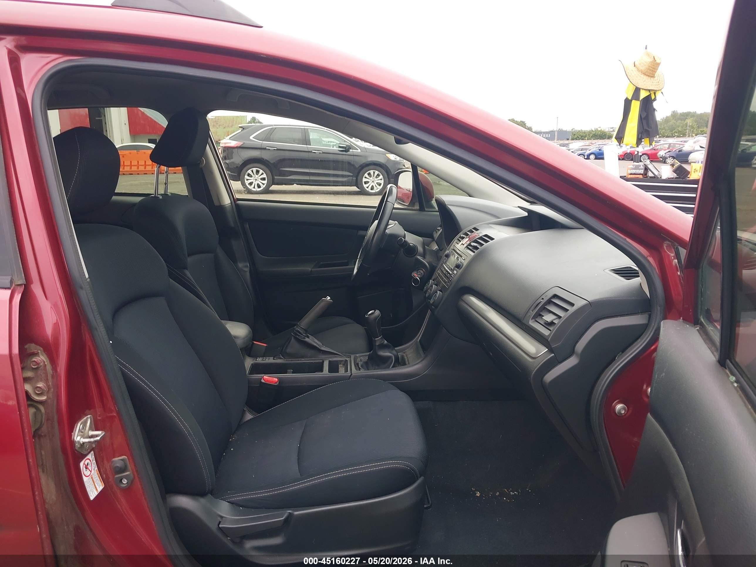 2013 Subaru Impreza 2.0i Sport Premium Red vin: JF1GPAL6XD1864401