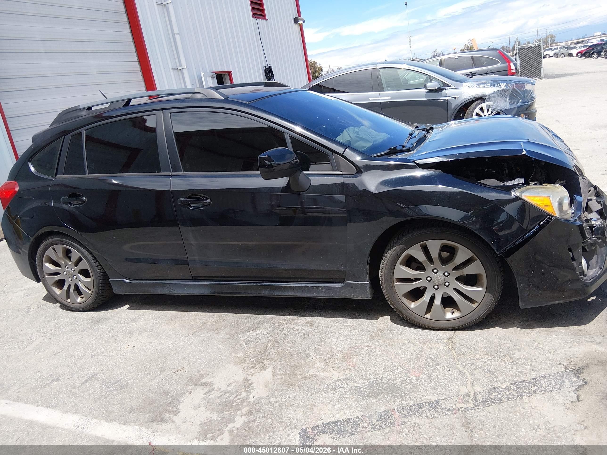 2013 Subaru Impreza 2.0i Sport Premium Black vin: JF1GPAL6XD2877482