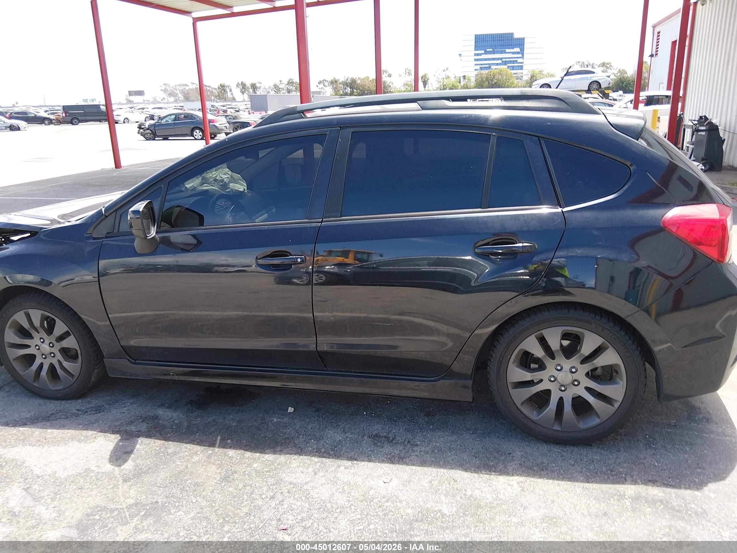 2013 Subaru Impreza 2.0i Sport Premium Black vin: JF1GPAL6XD2877482