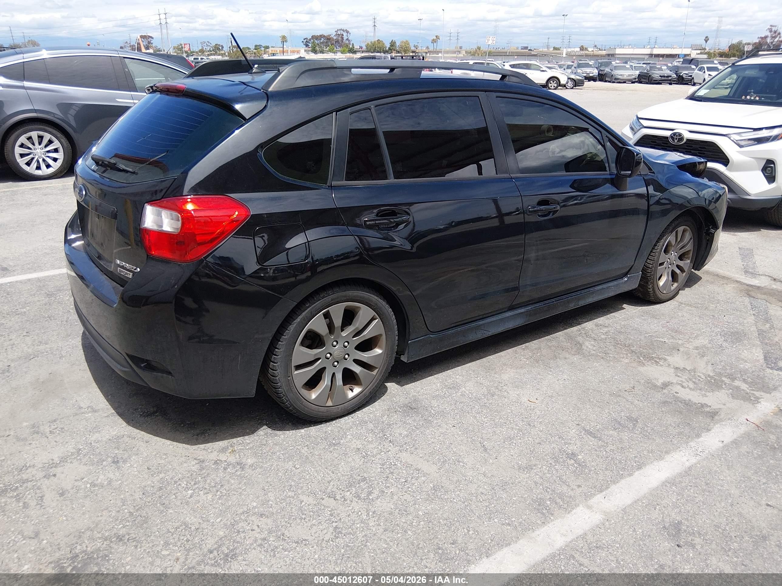 2013 Subaru Impreza 2.0i Sport Premium Black vin: JF1GPAL6XD2877482